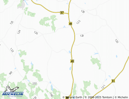MICHELIN Auksi map - ViaMichelin
