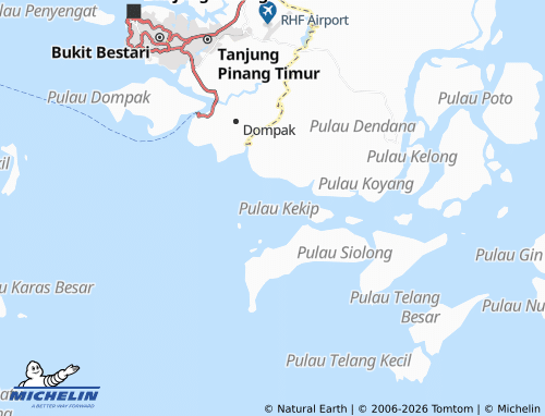 Mapa MICHELIN Dendun - ViaMichelin