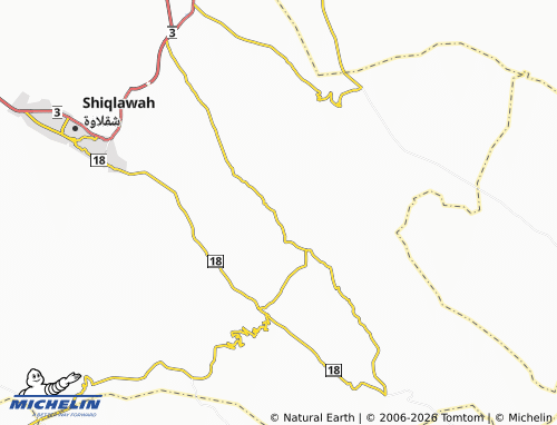 MICHELIN Bani Mamlas map - ViaMichelin