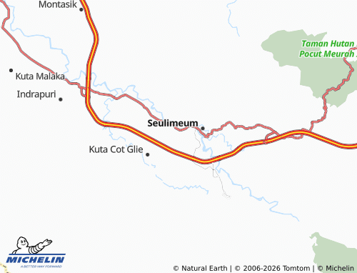 MICHELIN Lampisang Tunong map - ViaMichelin