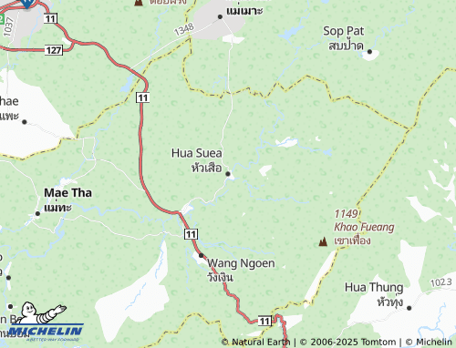 MICHELIN Hua Suea map - ViaMichelin