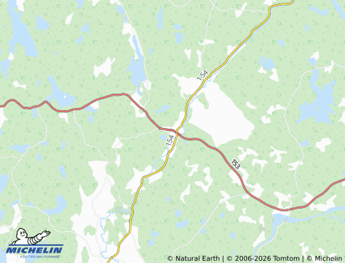 Carte MICHELIN Ullared - ViaMichelin