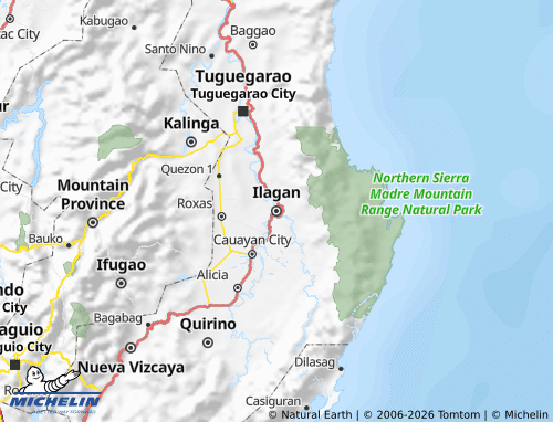 MICHELIN Isabela map - ViaMichelin