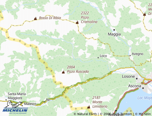 Mapa MICHELIN Russo - ViaMichelin