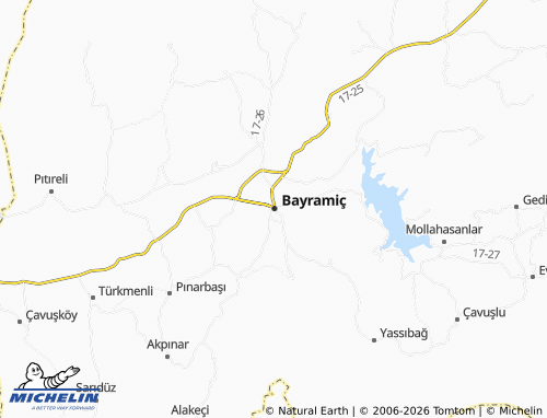 MICHELIN Camicedit map - ViaMichelin