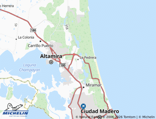 MICHELIN La Pedrera map - ViaMichelin