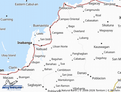 Mappa MICHELIN Anonang - ViaMichelin