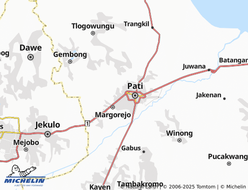 Kaart MICHELIN Puri - ViaMichelin