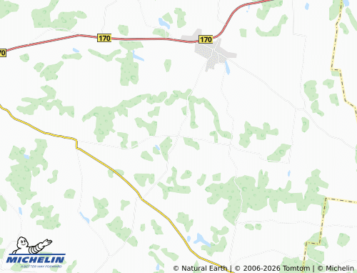 Mappa MICHELIN Nausėdai - ViaMichelin