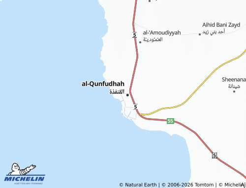 MICHELIN-Landkarte alkhalidiat a - ViaMichelin