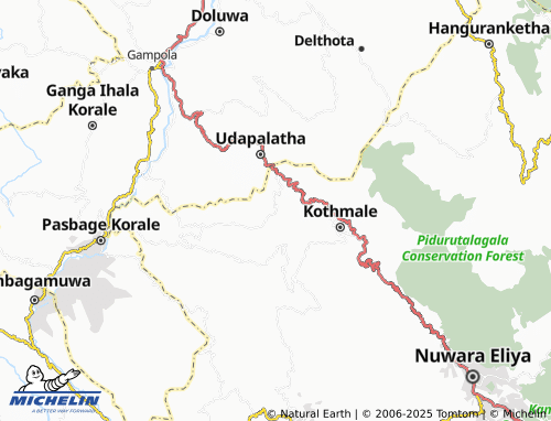 MICHELIN Mawela East map - ViaMichelin