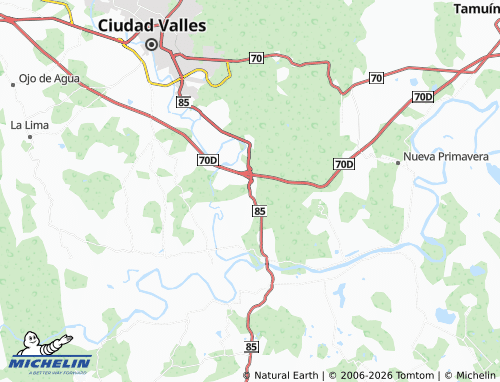 MICHELIN La Calera map - ViaMichelin