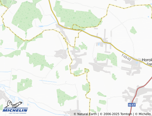 MICHELIN-Landkarte Strilche - ViaMichelin
