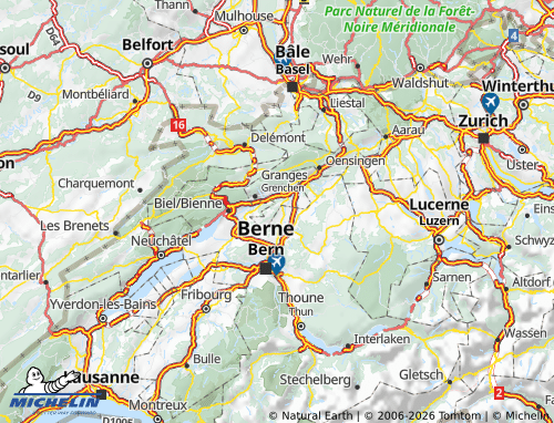 Mapa MICHELIN Bucheggberg - ViaMichelin