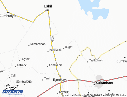 Mapa MICHELIN Büğet - ViaMichelin