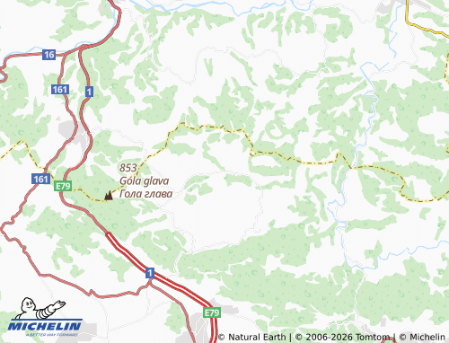 Mappa MICHELIN Elov dol - ViaMichelin