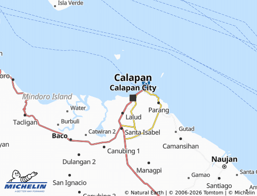 Mappa MICHELIN Ibaba East - ViaMichelin