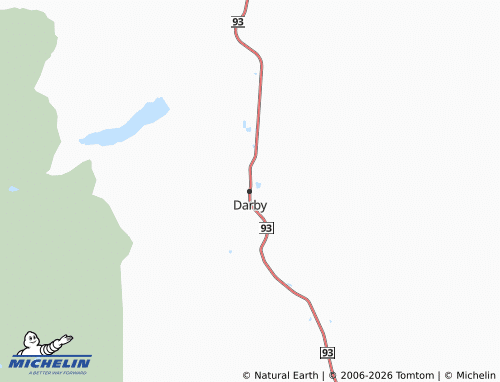 Mappa MICHELIN Darby - ViaMichelin