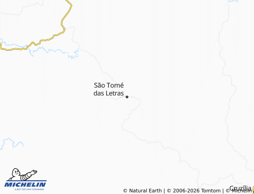 Mapa MICHELIN São Tomé das Letras - ViaMichelin