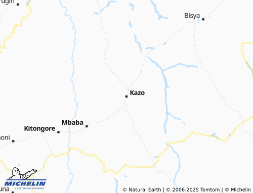 MICHELIN Kazo map - ViaMichelin