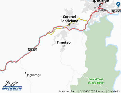 Mappa MICHELIN São José - ViaMichelin