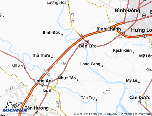 Mapa MICHELIN Nhựt Chánh - ViaMichelin