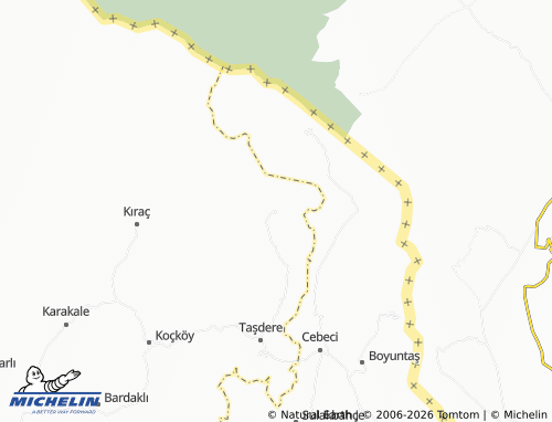 Mappa MICHELIN Bacıoğlu - ViaMichelin