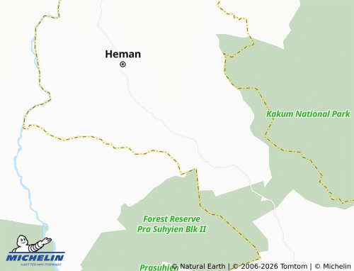 Mapa MICHELIN Wawaso - ViaMichelin