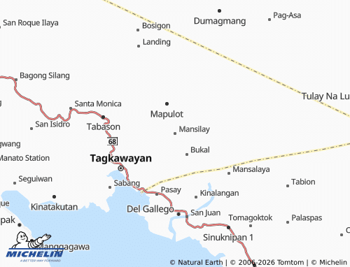 MICHELIN Mansilay map - ViaMichelin