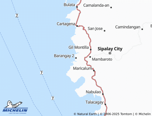 MICHELIN Barangay 2 map - ViaMichelin