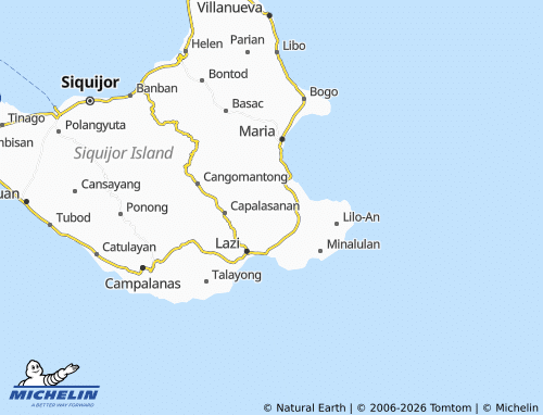 MICHELIN Logucan map - ViaMichelin