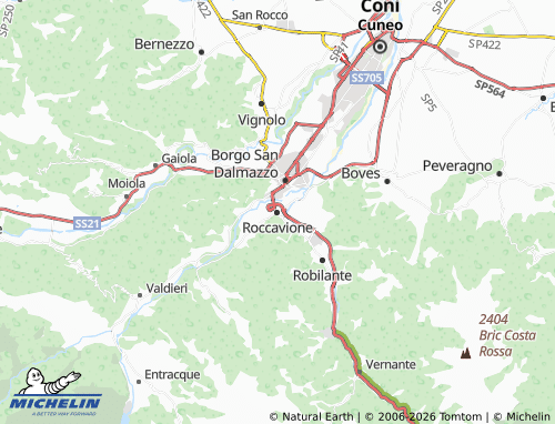 Mapa MICHELIN Roccavione - ViaMichelin