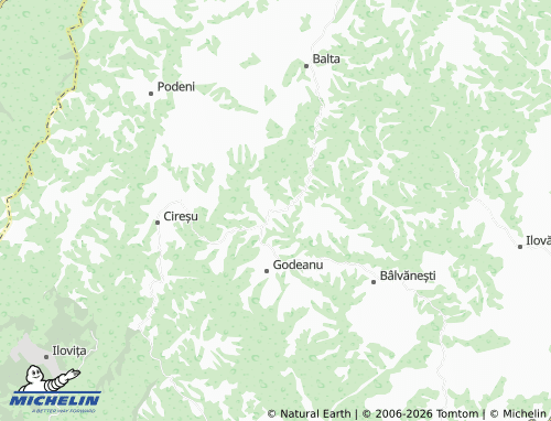 MICHELIN Șiroca map - ViaMichelin