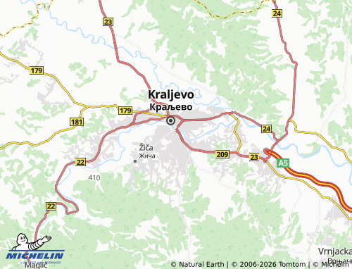 Mapa MICHELIN Ribnica - ViaMichelin