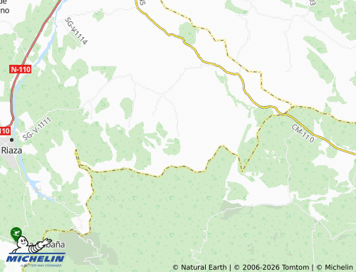 MICHELIN El Muyo map - ViaMichelin