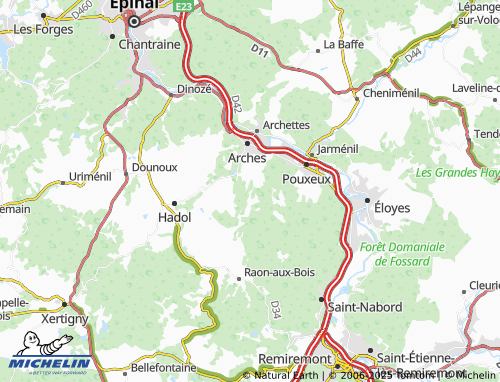 Carte MICHELIN Le Saucey - ViaMichelin