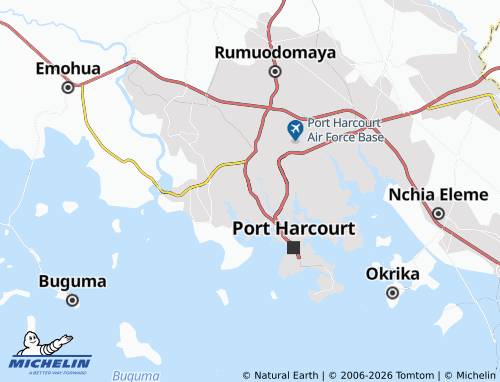 MICHELIN Diobu map - ViaMichelin
