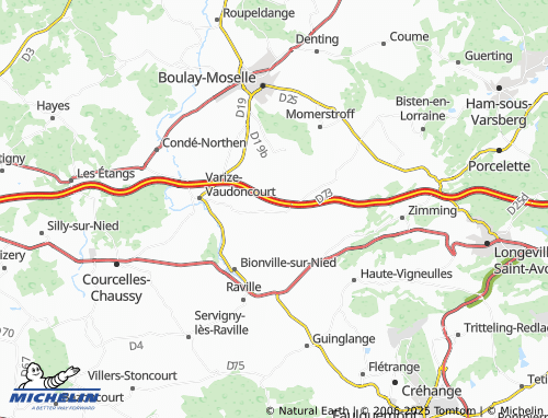 Carte MICHELIN Brouck - ViaMichelin
