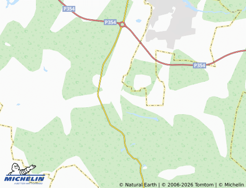 MICHELIN-Landkarte N 105 SDT - ViaMichelin