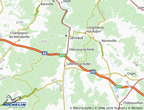 Mappa MICHELIN Juvancourt - ViaMichelin