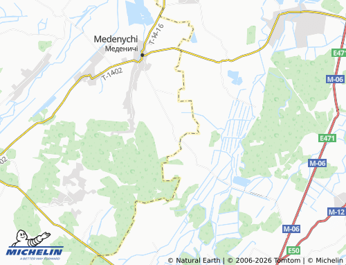 Mapa MICHELIN Rivne - ViaMichelin