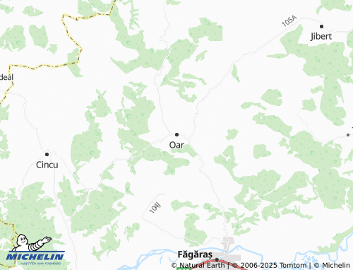 MICHELIN Oar map - ViaMichelin