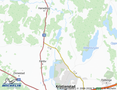 Carte MICHELIN Torsebro - ViaMichelin