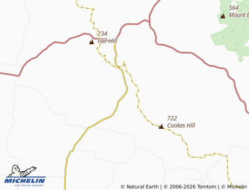 Mapa MICHELIN Highgrove - ViaMichelin