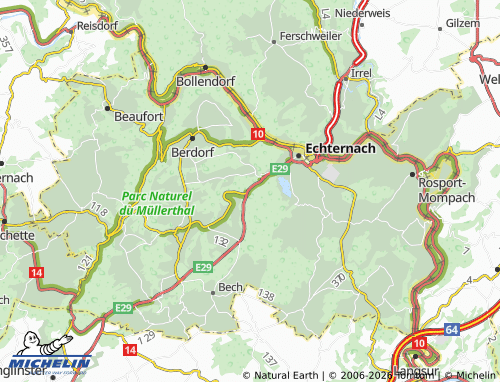 Kaart MICHELIN Lauterborn - ViaMichelin