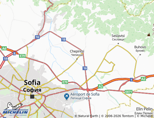 Mappa MICHELIN Chepintsi - ViaMichelin