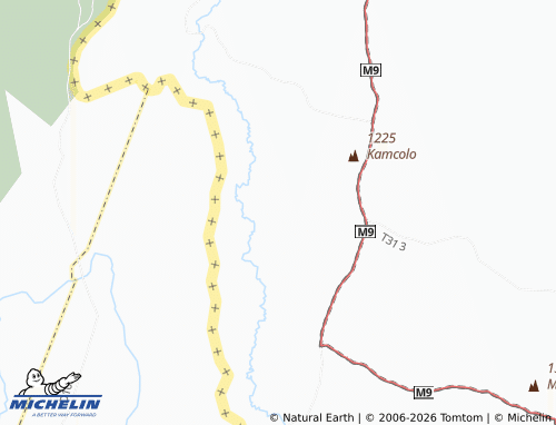 MICHELIN Joel Mhango map - ViaMichelin