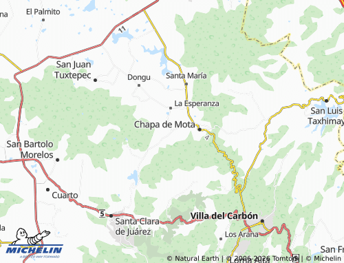 Kaart MICHELIN Tenjay - ViaMichelin