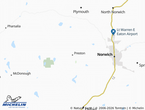 Mapa MICHELIN Preston - ViaMichelin