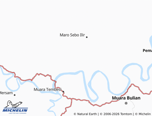 Mappa MICHELIN Danau Embat - ViaMichelin